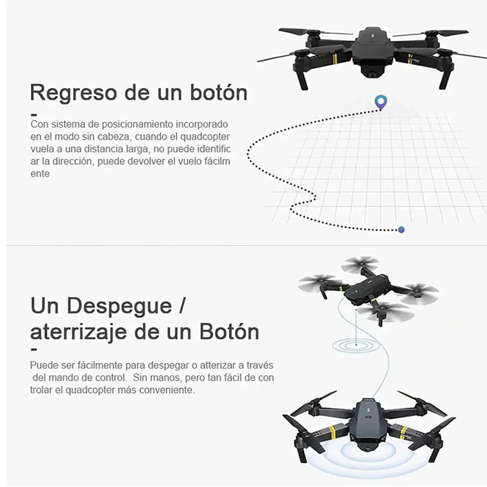 🔥SUPER OFERTA 40% 🔥 🚁DRONE WIFI CON CAMARA 4K🚁